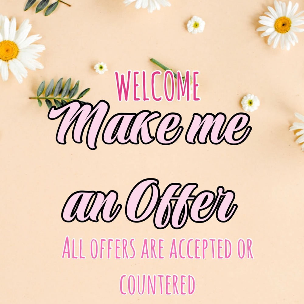 Accepting reasonable offers!🥰